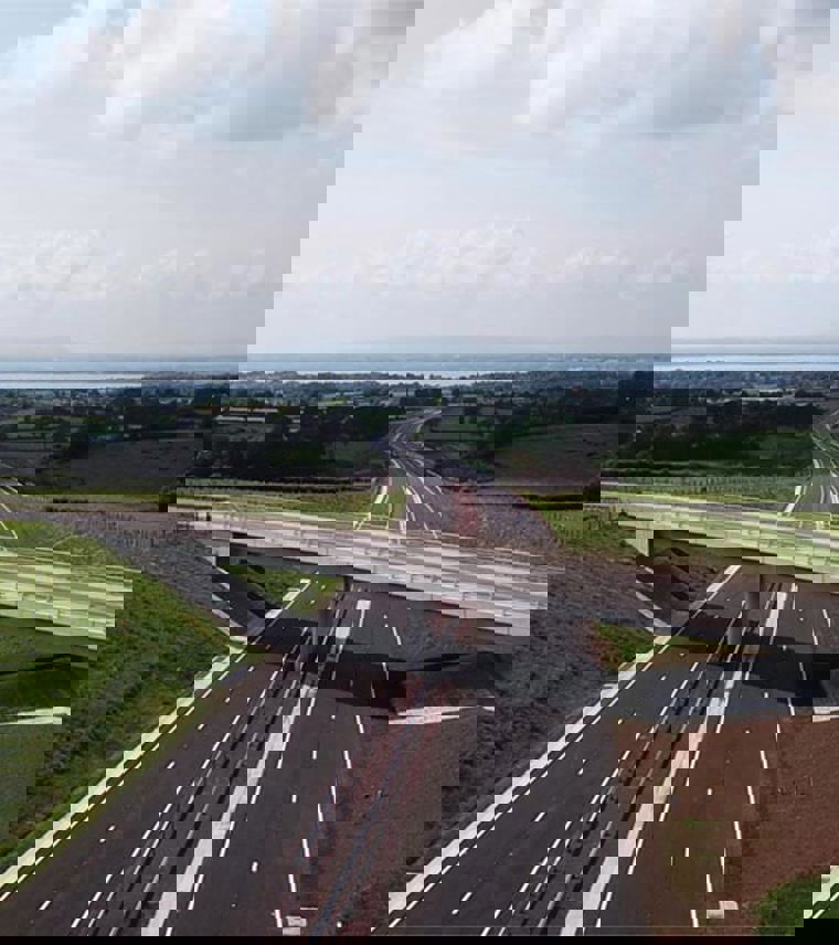 A6 Randalstown to Castledawson dualling Northern Ireland