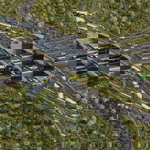 Bruce Highway diverging diamond interchange