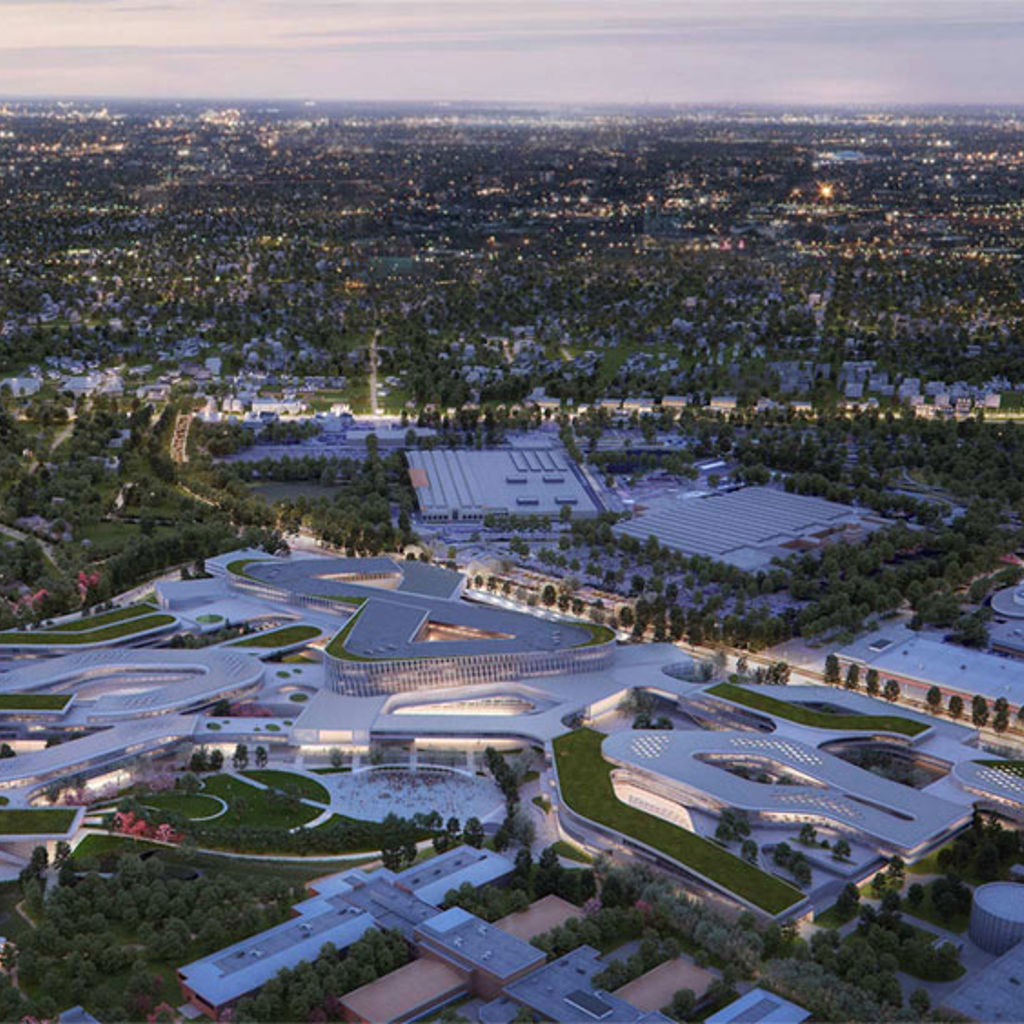 Ford's Dearborn research and engineering campus