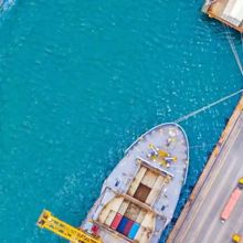 Port energy supply for green shipping corridors