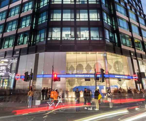 Tottenham Court Road Crossrail Station