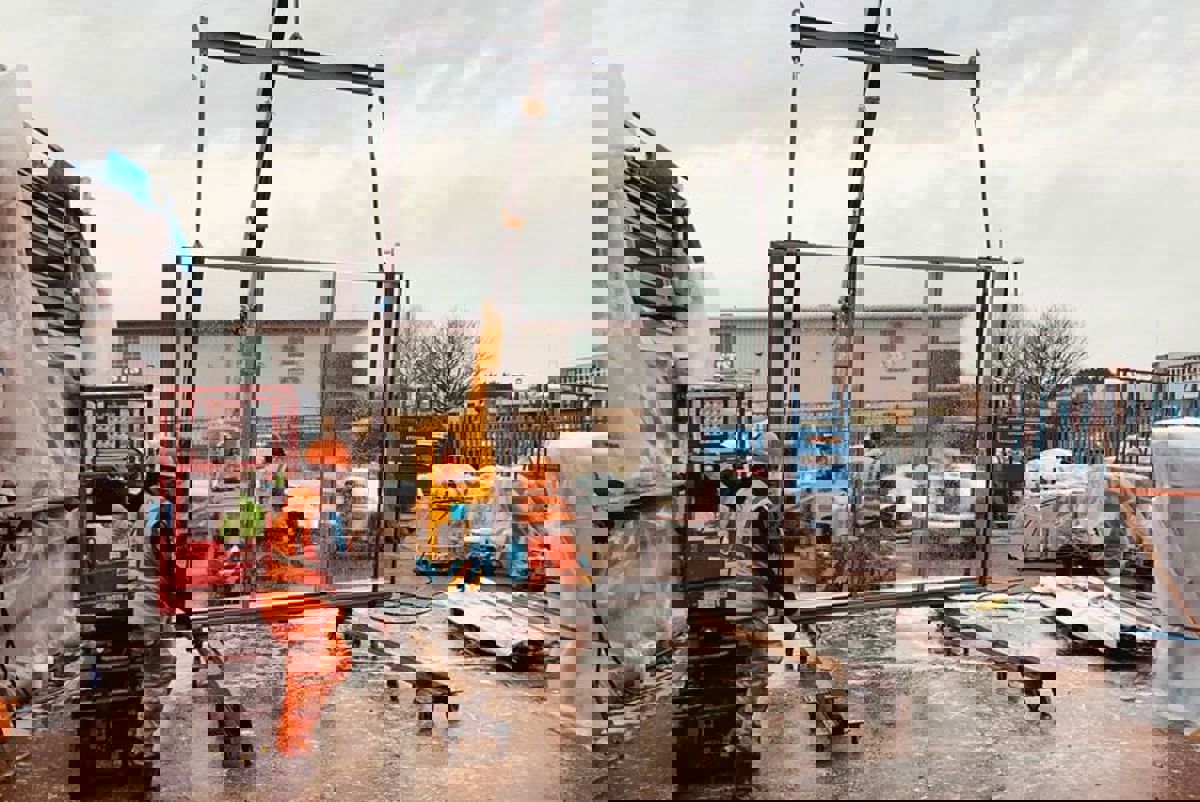 1 Triton Square Glass