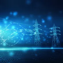 Illustration of a digital energy network