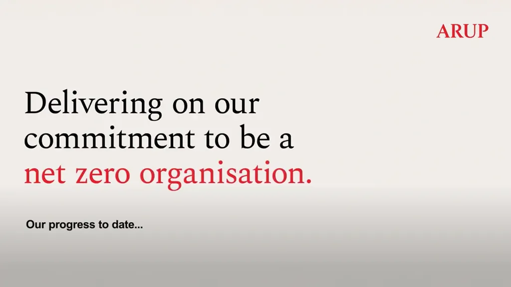 Delivering on our commitment to be a net zero organisation